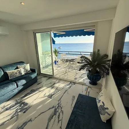 Luxury & Sea View, T2 Waterfront, Wifi, Air Conditioning アパート アンティーブ