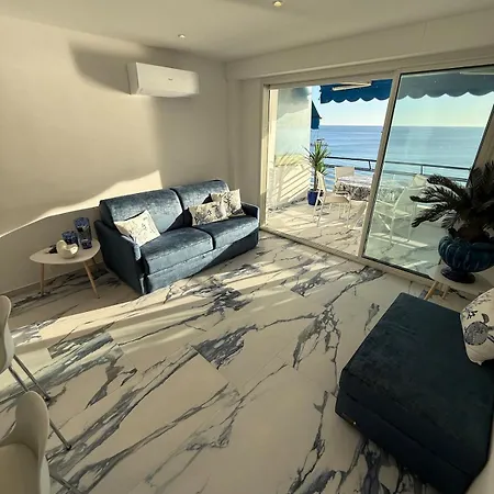 Luxury & Sea View, T2 Waterfront, Wifi, Air Conditioning Lejlighed Antibes
